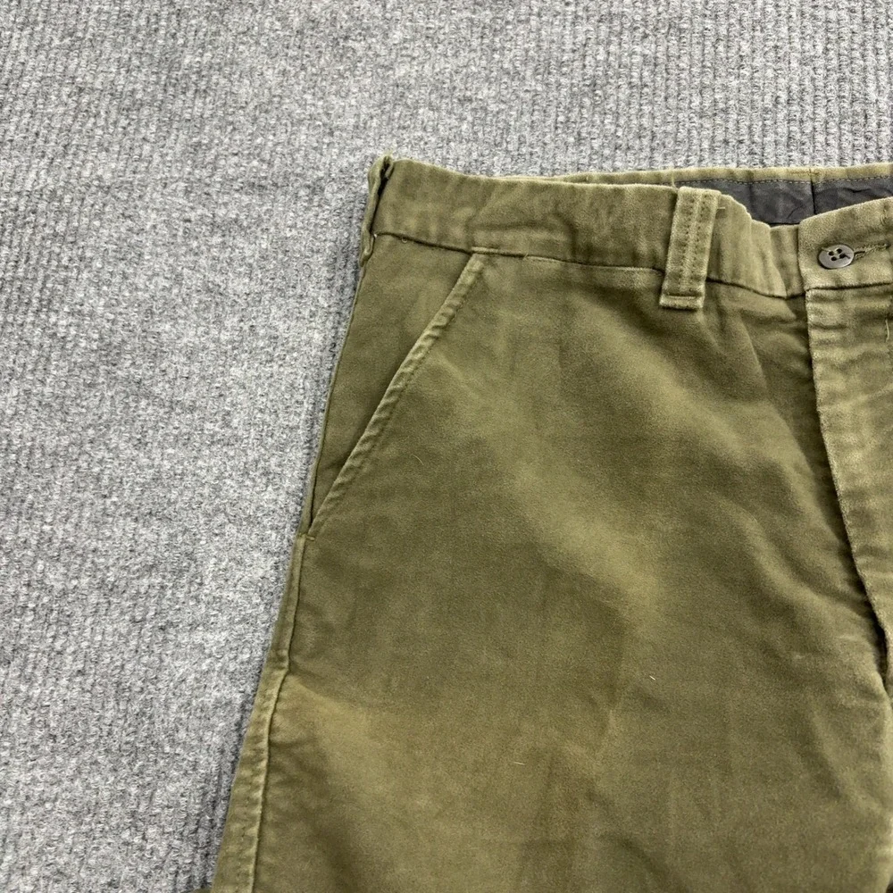 Vintage Filson Pants Mens 38 Green Cotton Moleskin Straight Leg Workwear Outdoor